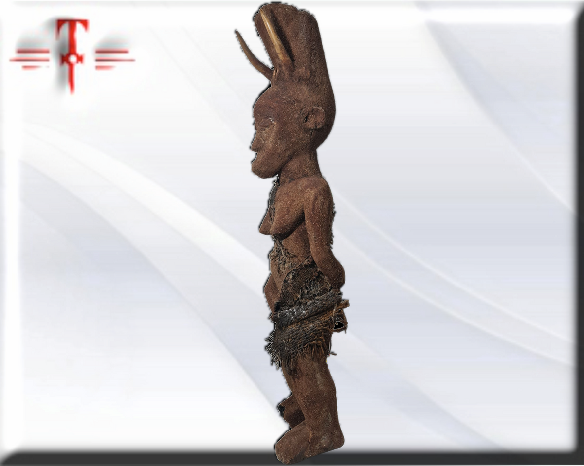 Olugbohun-Kraftfetisch, afrikanisches Amulett, Geheimnisse von Vodun