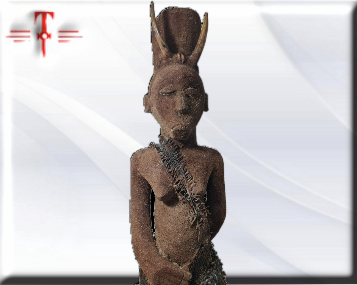 Olugbohun-Kraftfetisch, afrikanisches Amulett, Geheimnisse von Vodun