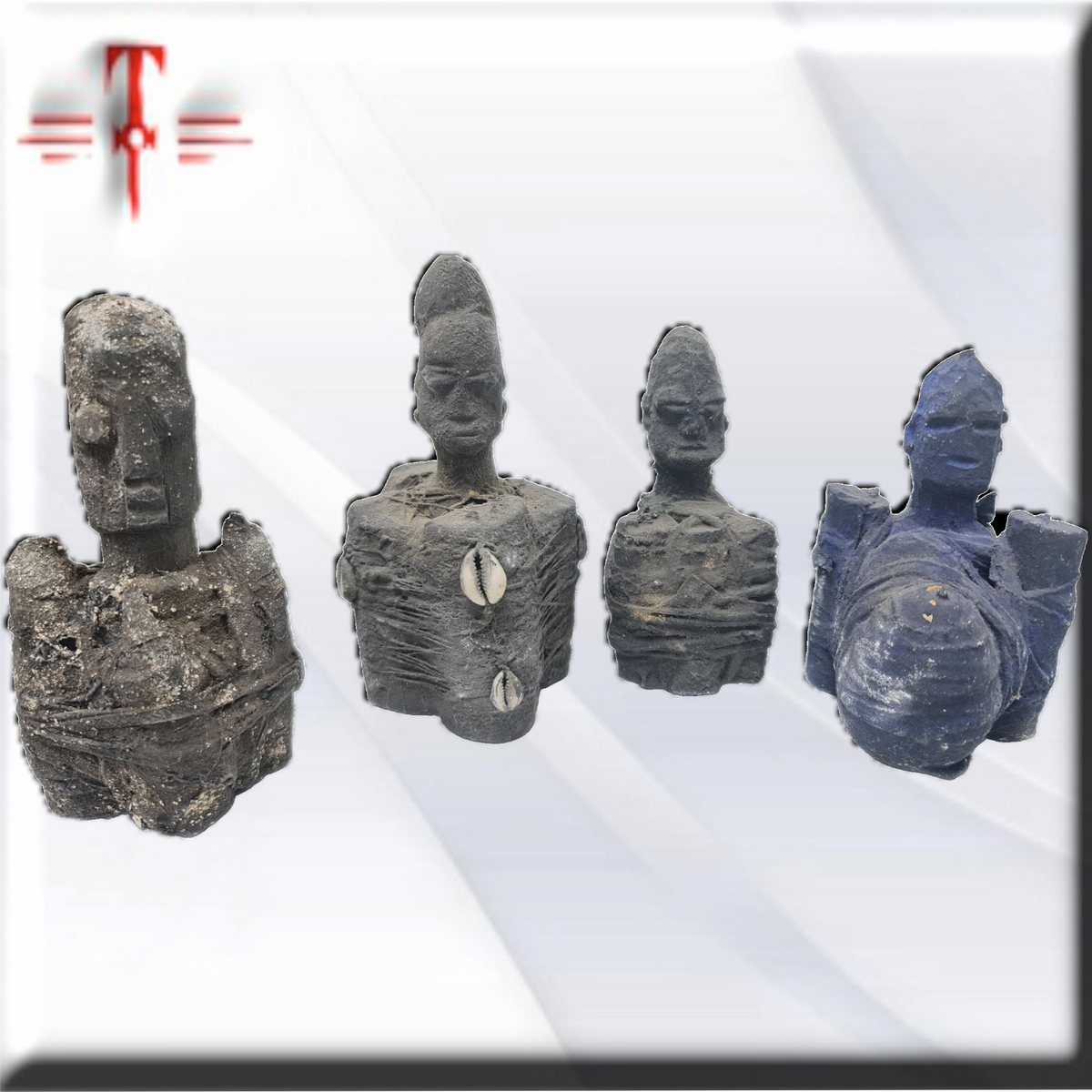 Olugbohun-Kraftfetisch, afrikanisches Amulett, Geheimnisse von Vodun