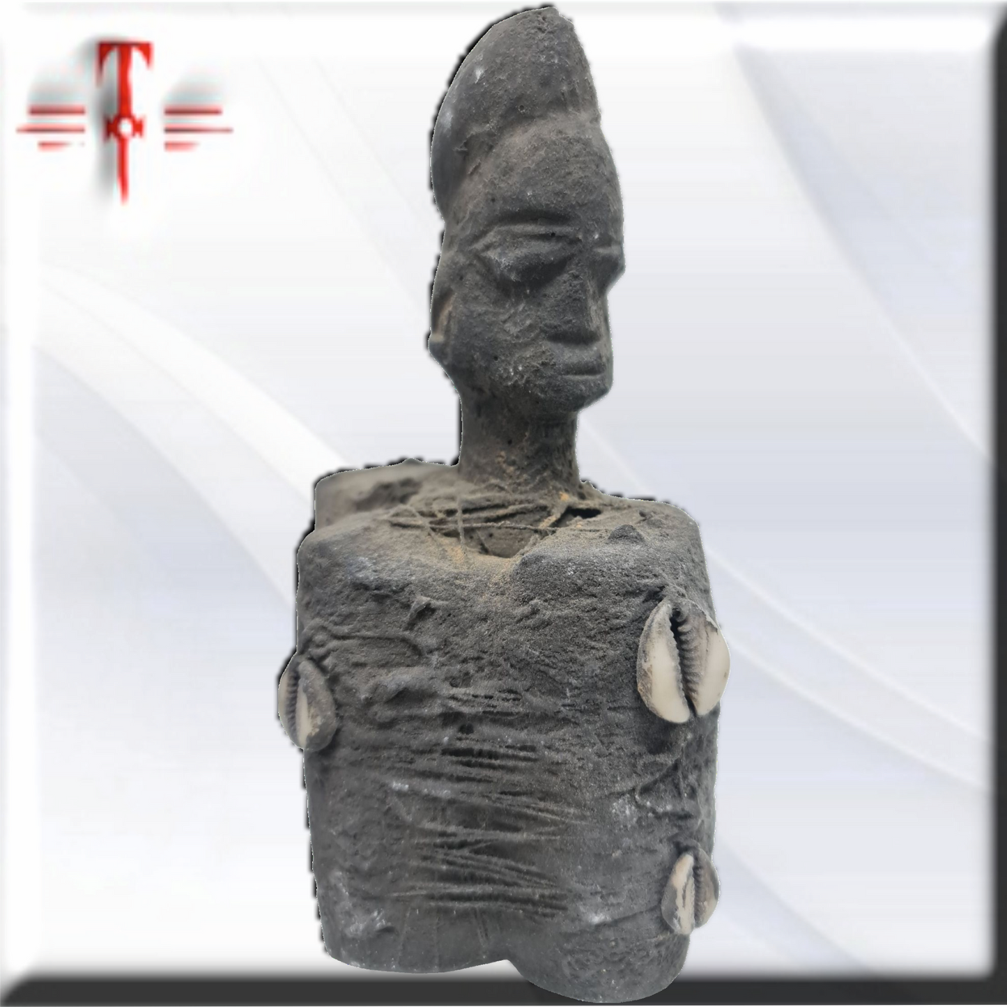 Olugbohun-Kraftfetisch, afrikanisches Amulett, Geheimnisse von Vodun