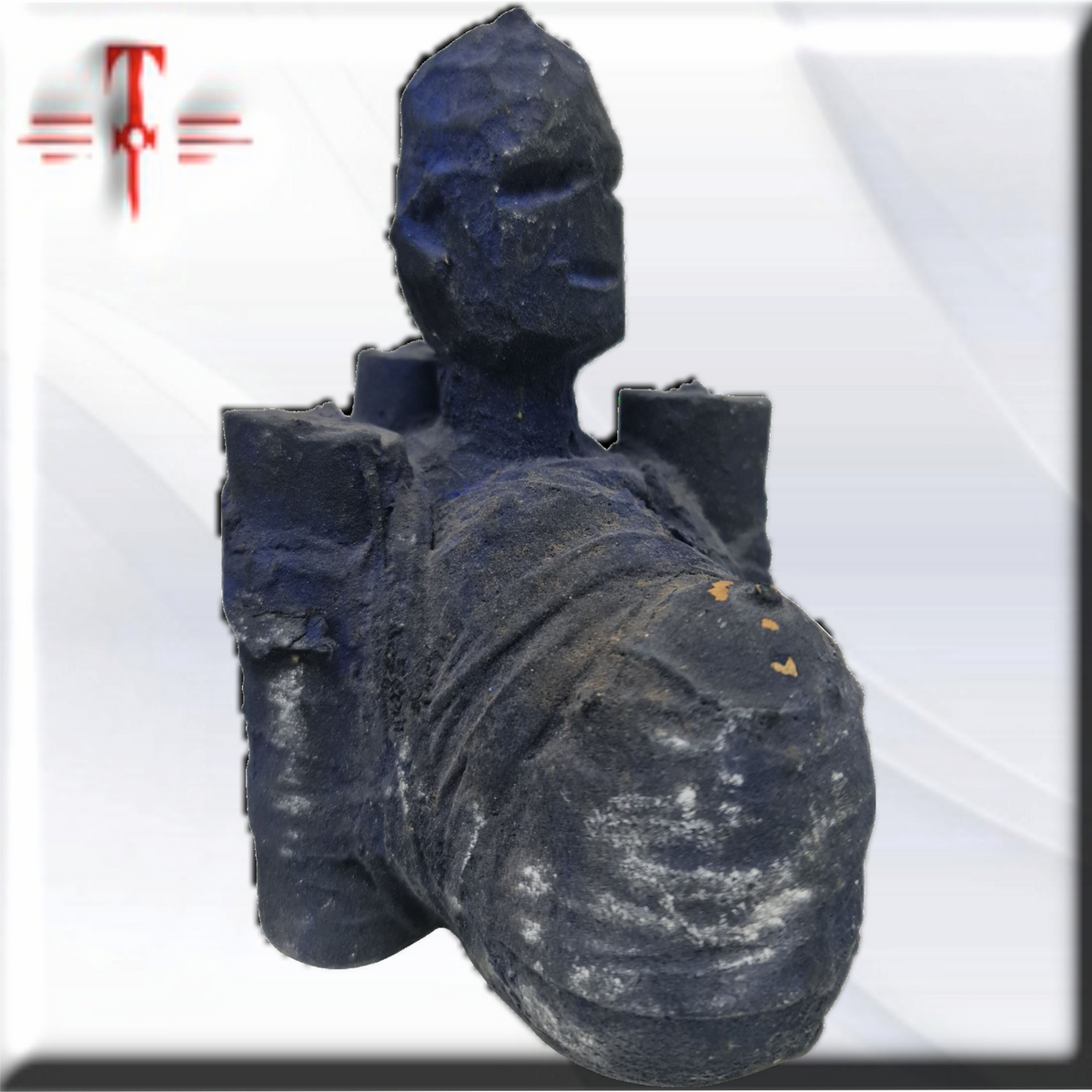 Olugbohun-Kraftfetisch, afrikanisches Amulett, Geheimnisse von Vodun