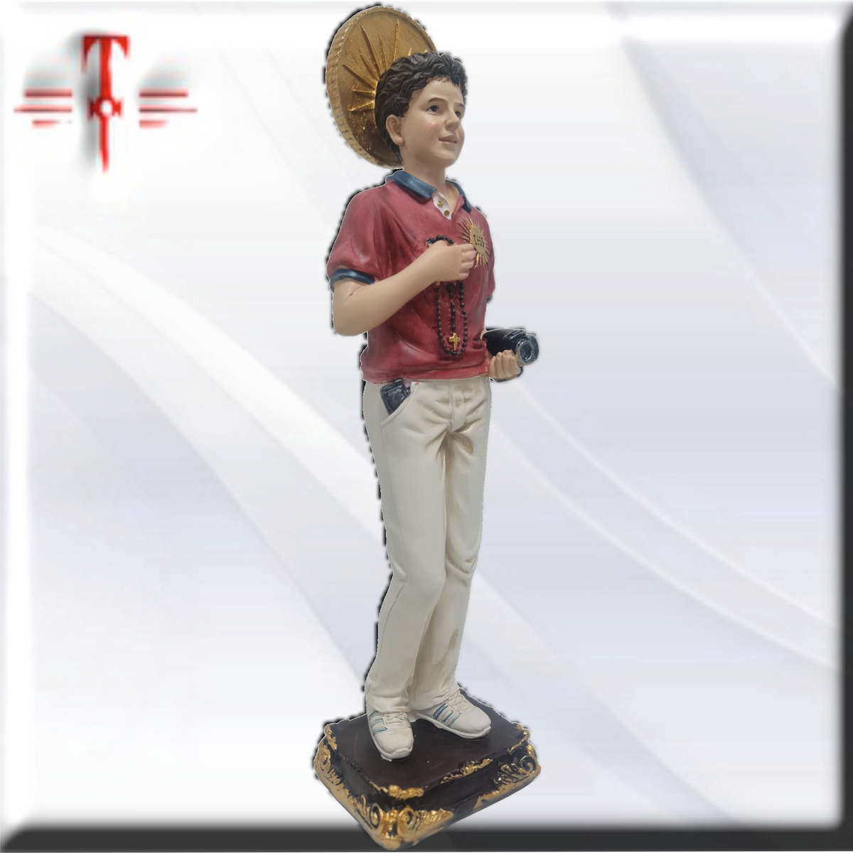 Carlo Acutis 30cm , Santos y Vírgenes católicos , productos Religiosos