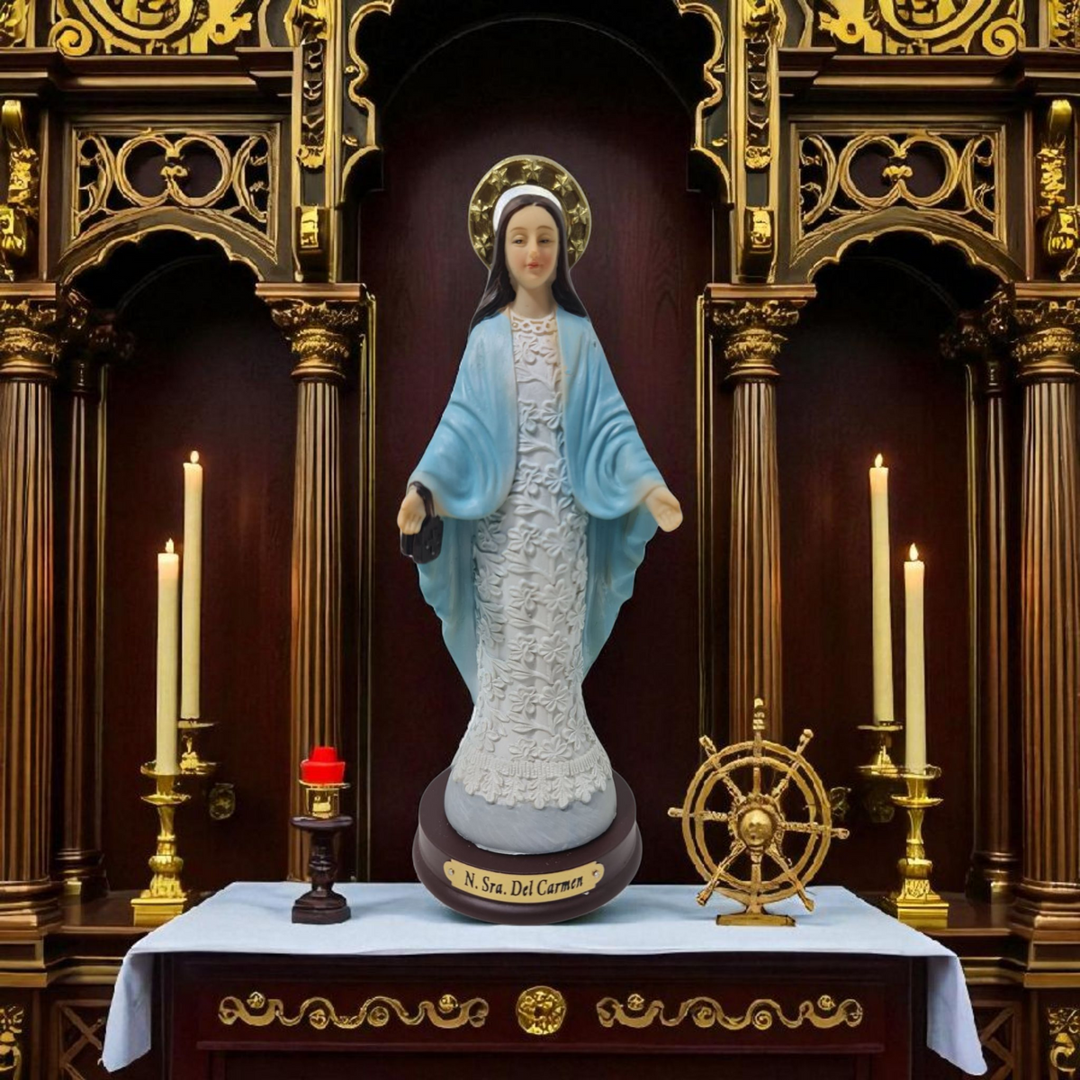 Virgen del Carmen   . Santos y vírgenes católicos, productos religiosos