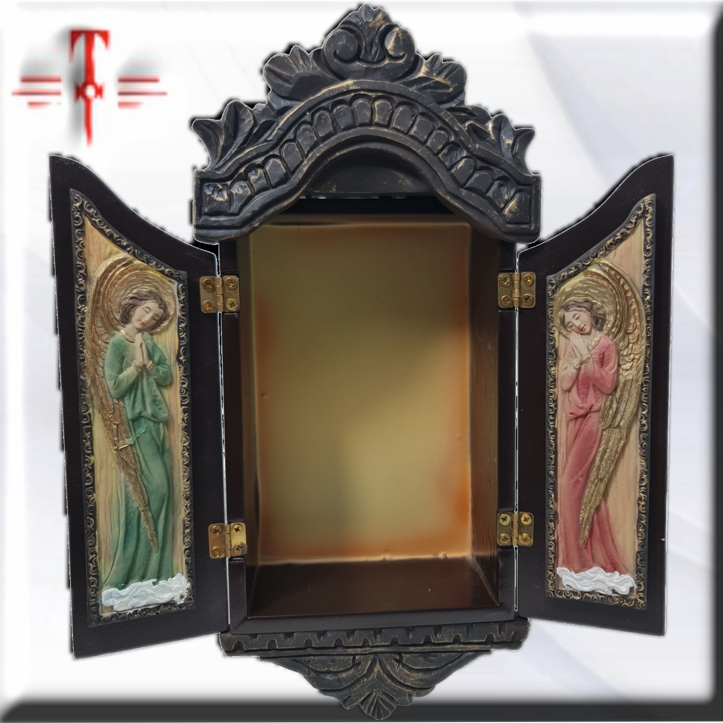 Hornacina de madera , Capilla  , Santos y Vírgenes católicos , productos Religiosos