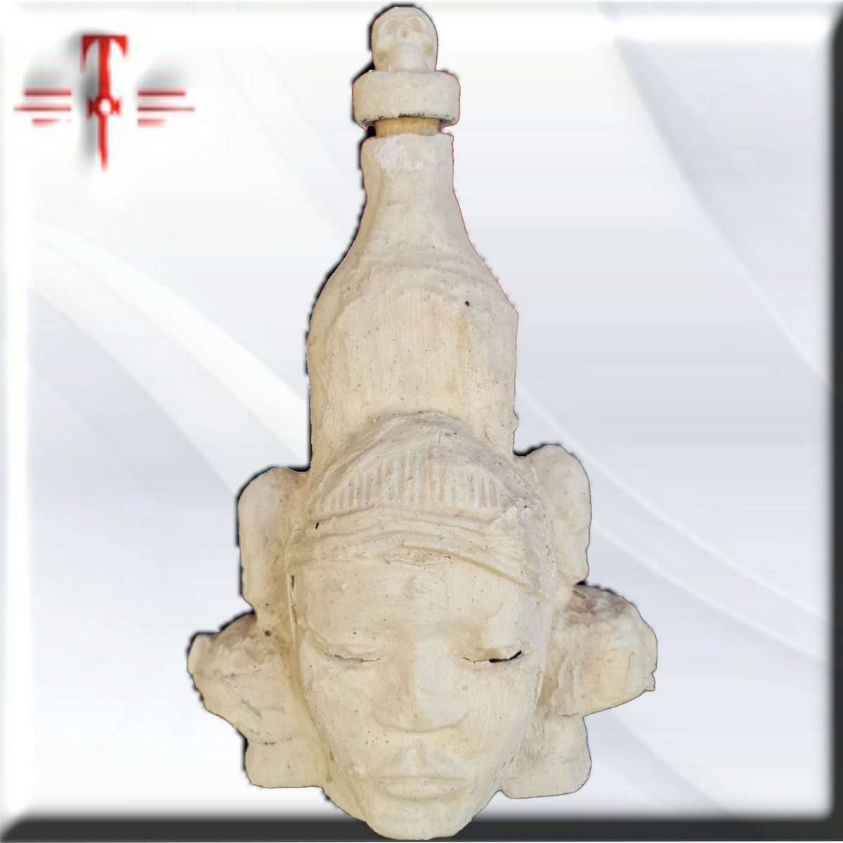 Olugbohun-Kraftfetisch, afrikanisches Amulett, Geheimnisse von Vodun