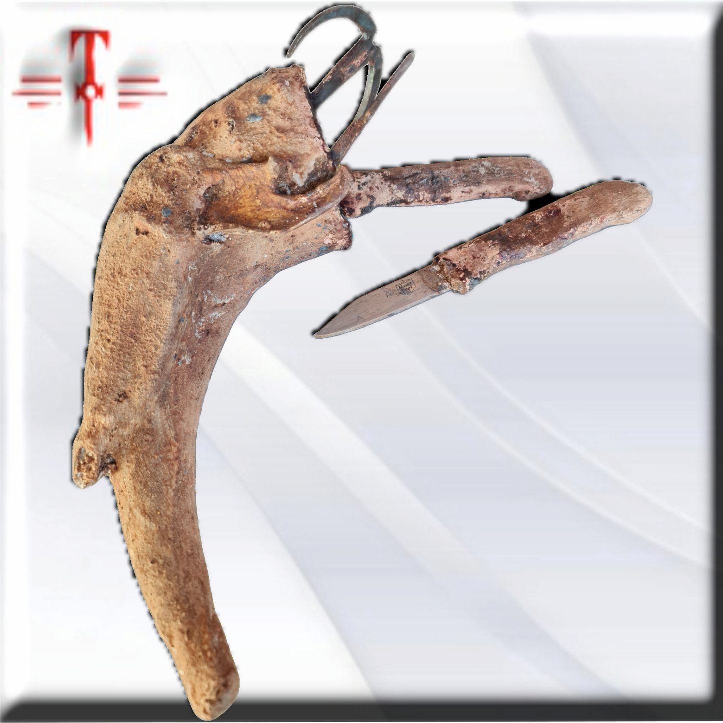 Olugbohun-Kraftfetisch, afrikanisches Amulett, Geheimnisse von Vodun