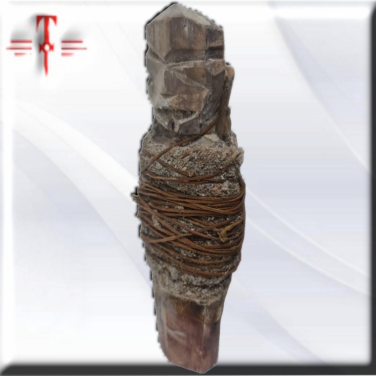 Olugbohun-Kraftfetisch, afrikanisches Amulett, Geheimnisse von Vodun