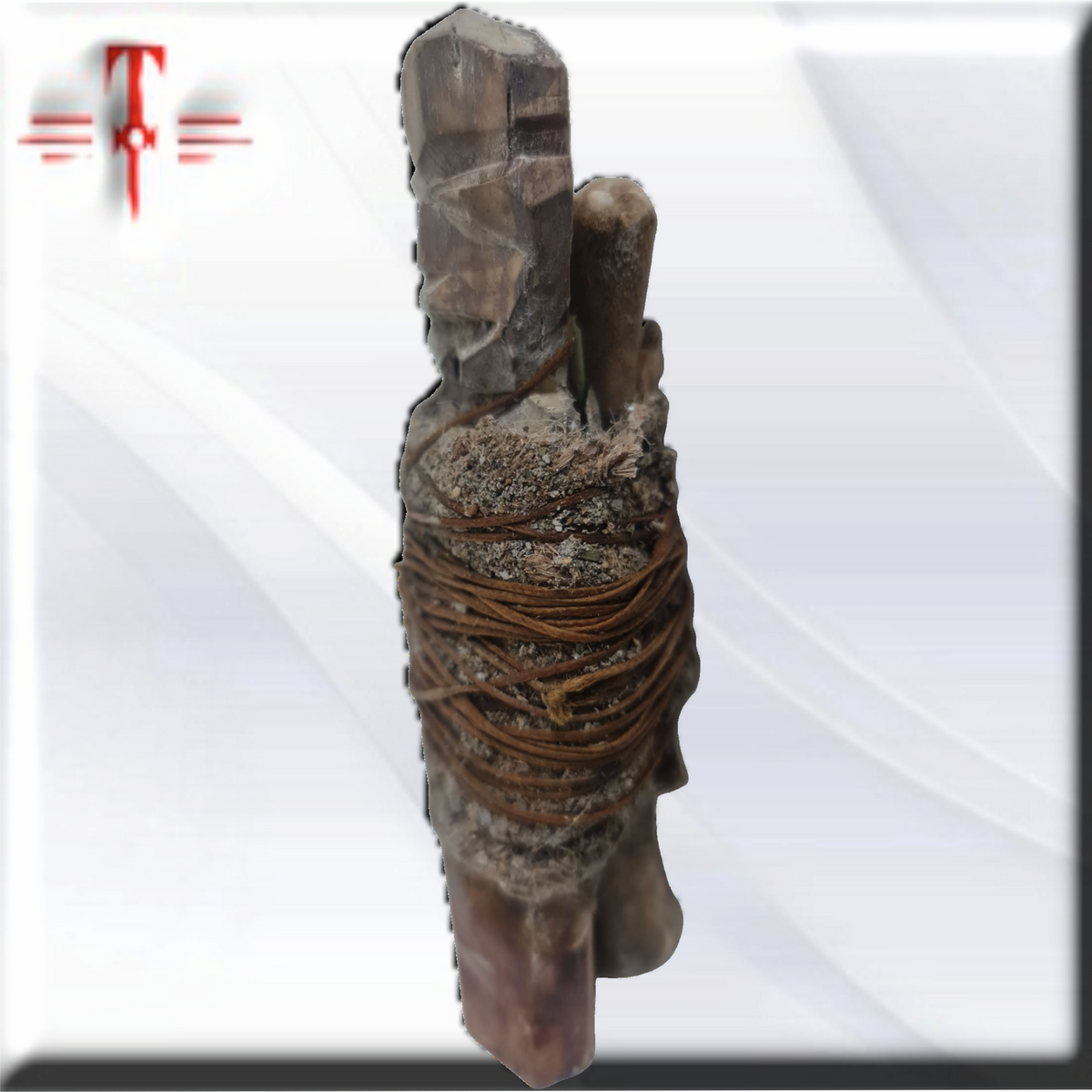 Olugbohun-Kraftfetisch, afrikanisches Amulett, Geheimnisse von Vodun