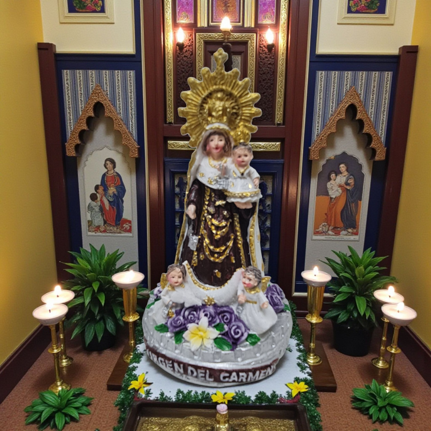 Christus, der gute Hirte. Katholische Heilige und Jungfrauen, Religiöse Produkte,