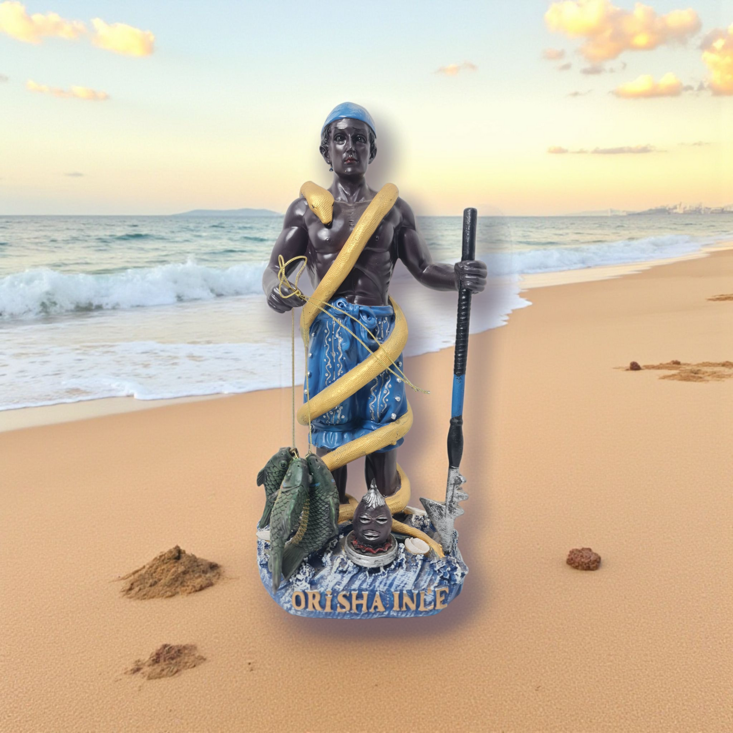 Orisha Inle 32cm, santeria orisha yoruba , religion