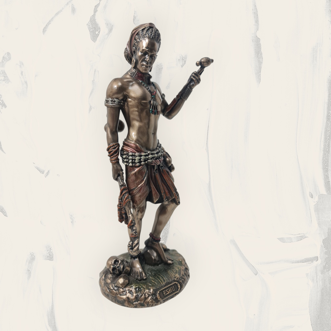 Orisha Eshu , estilo veronese , deidades yoruba , Santeria , dioses africanos