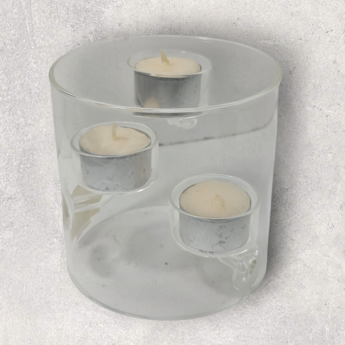 Porta velas cristal