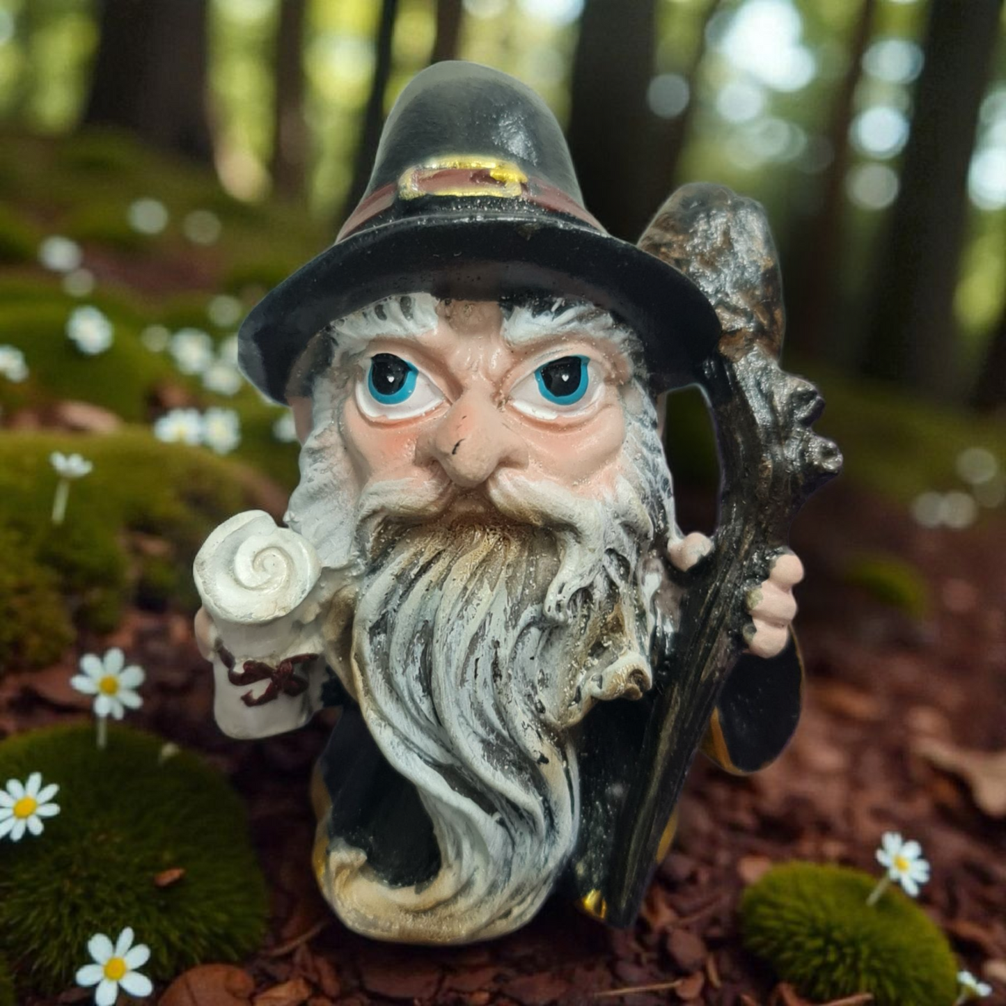 Statue des Gottes Dagda, mythologische Götter, esoterische und religiöse Gegenstände, handbemalt