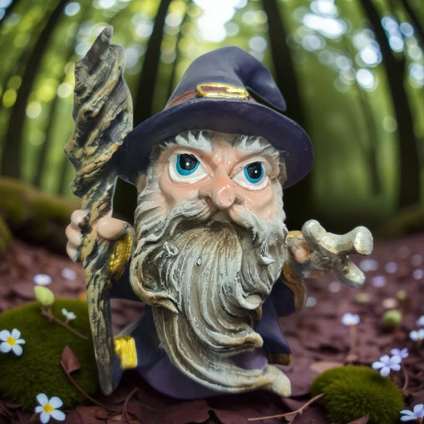 Statue des Gottes Dagda, mythologische Götter, esoterische und religiöse Gegenstände, handbemalt