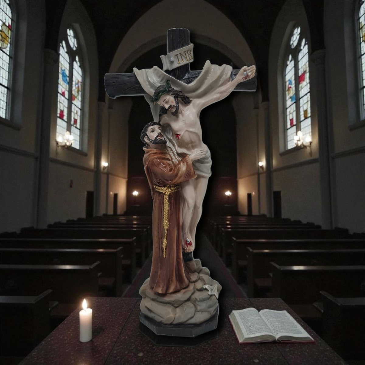 Papst Franziskus, katholische Jungfrauen und Heilige