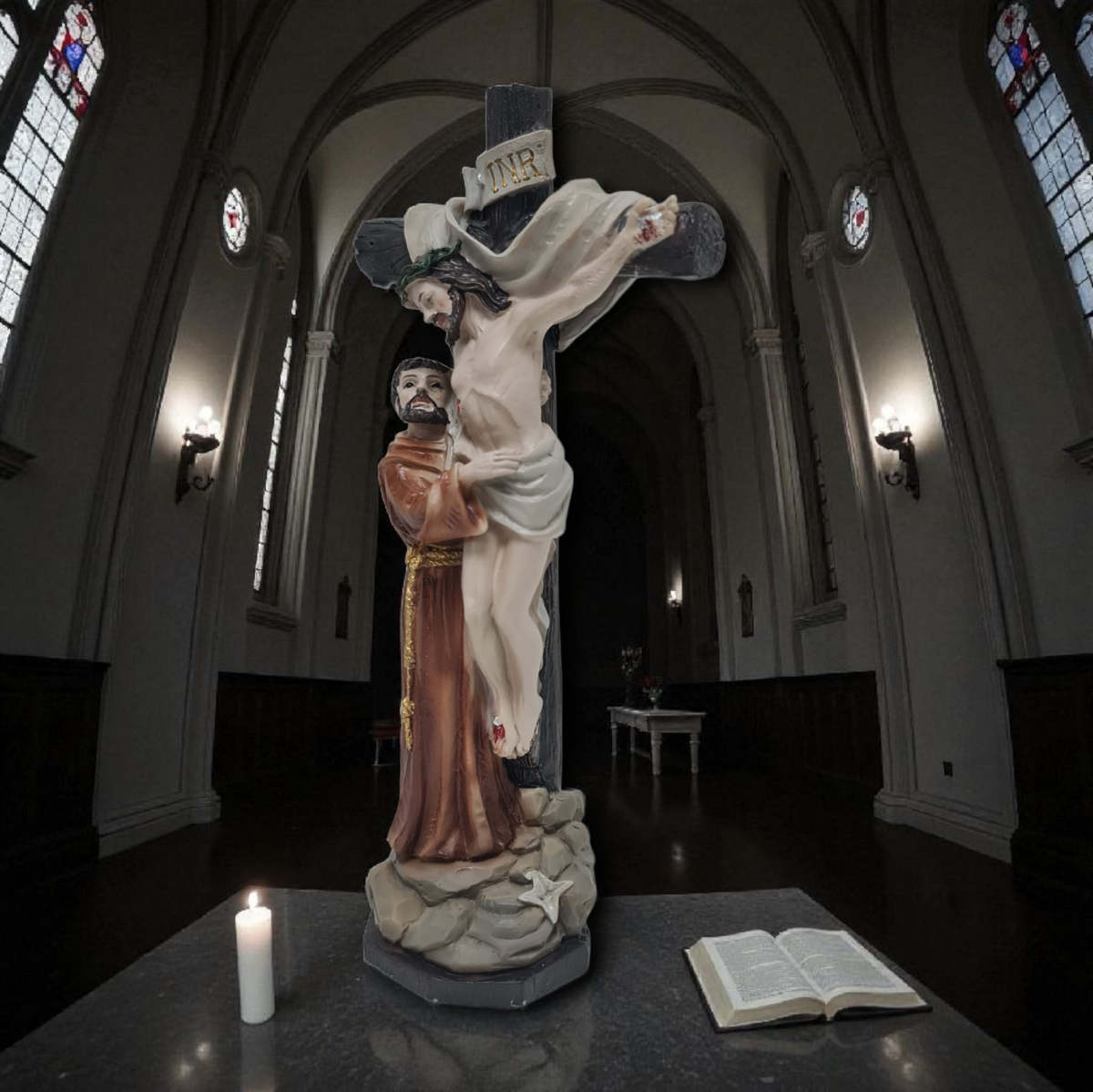 Papst Franziskus, katholische Jungfrauen und Heilige