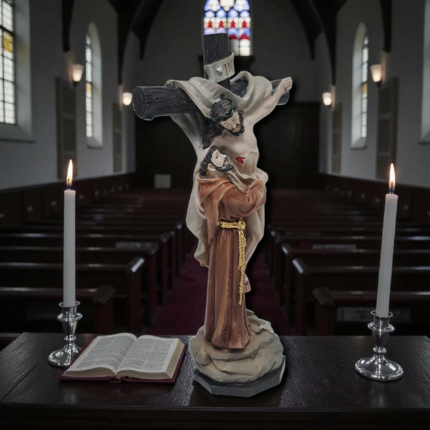 Papst Franziskus, katholische Jungfrauen und Heilige