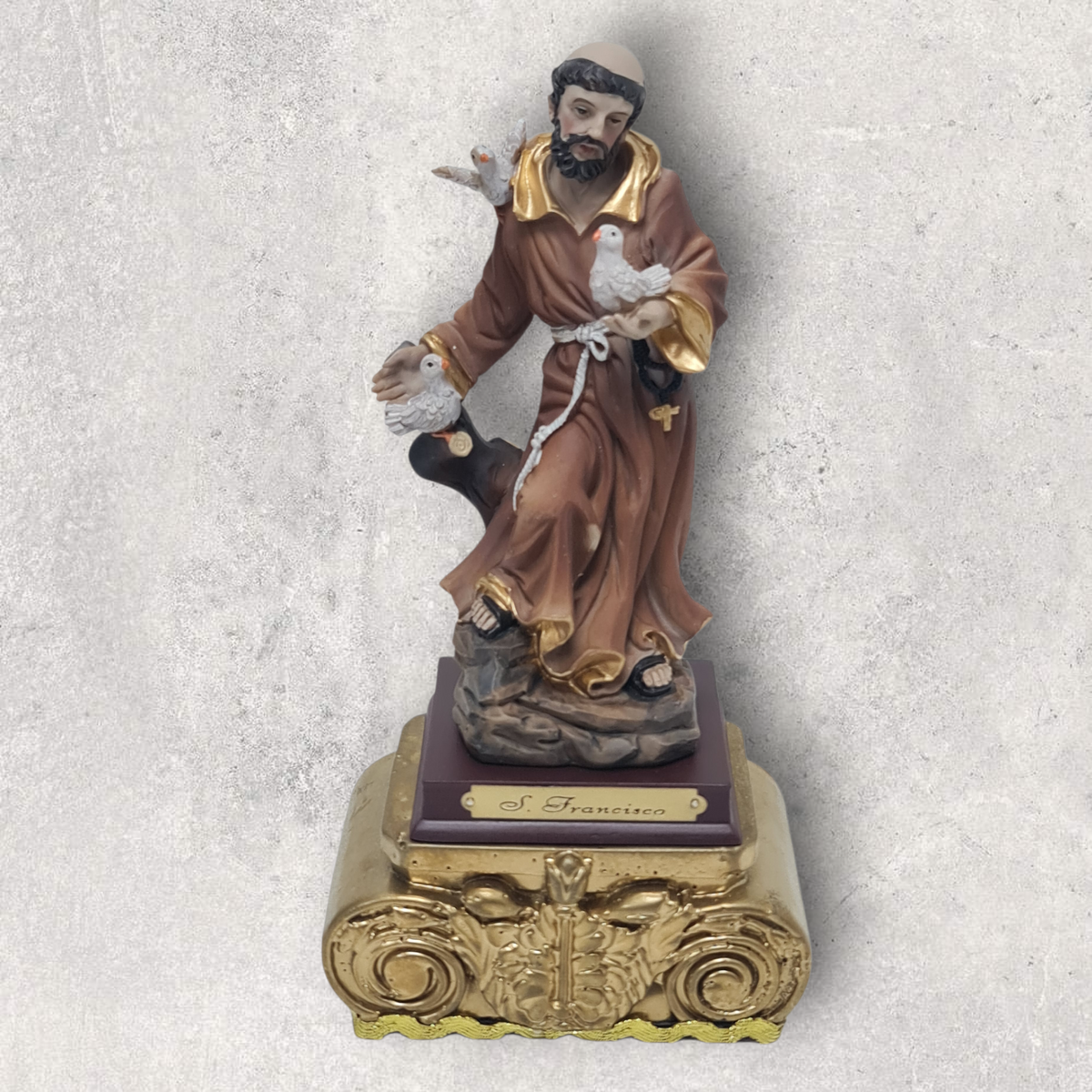 Mensula , Peana , Dorada para santos , Santos y Vírgenes católicos , productos Religiosos