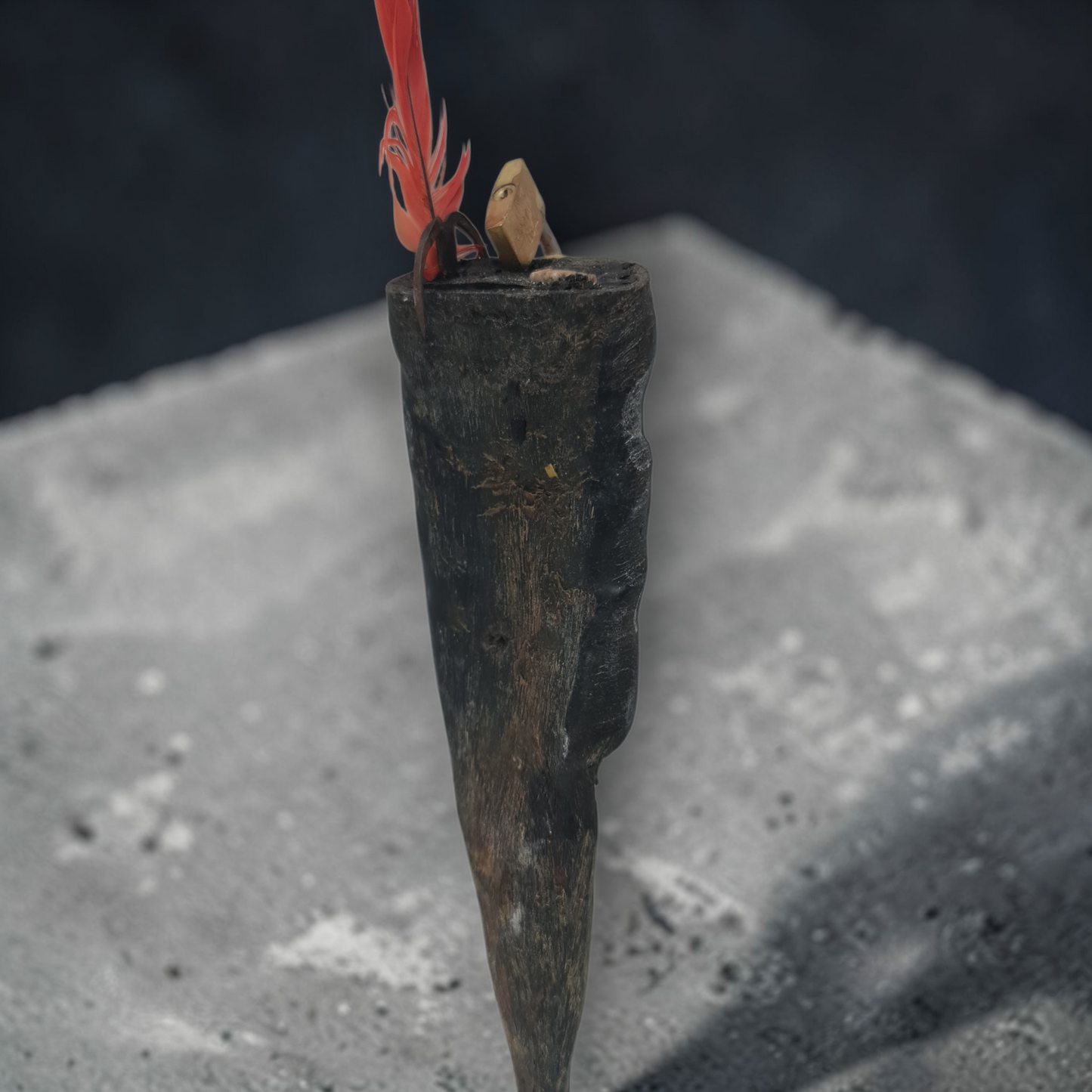 Olugbohun-Kraftfetisch, afrikanisches Amulett, Geheimnisse von Vodun