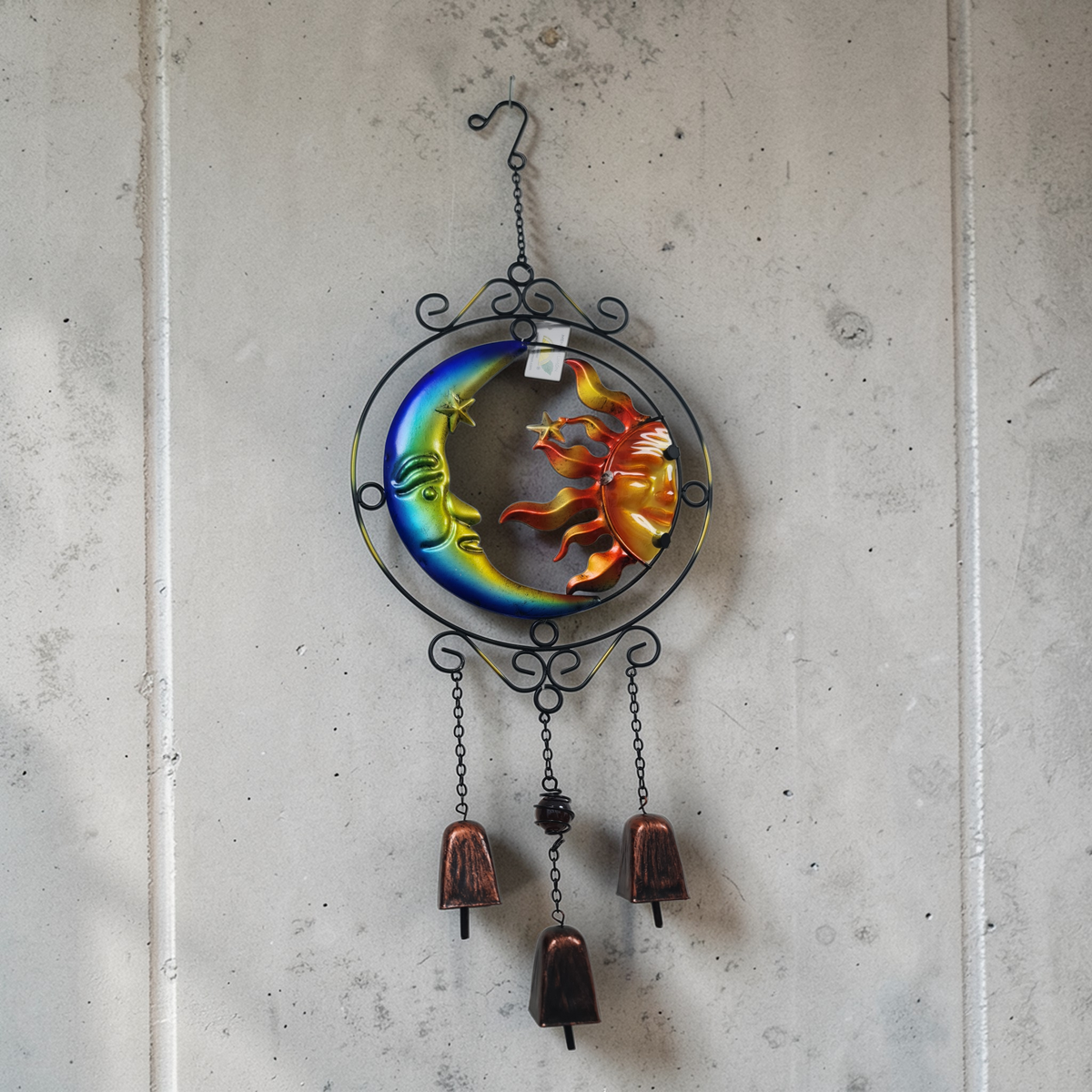 colgador de pared Sol y luna