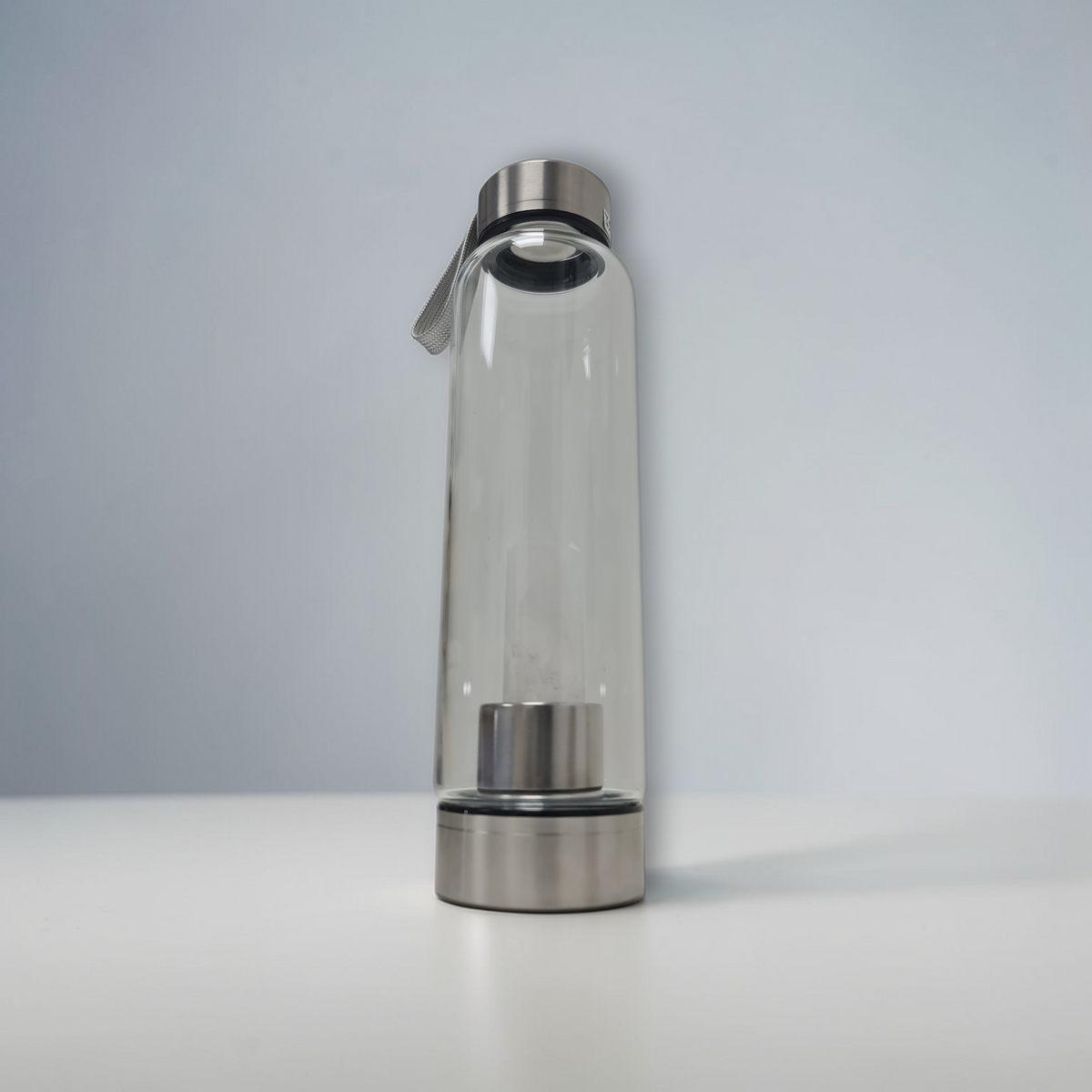 Botella con cuarzo para agua