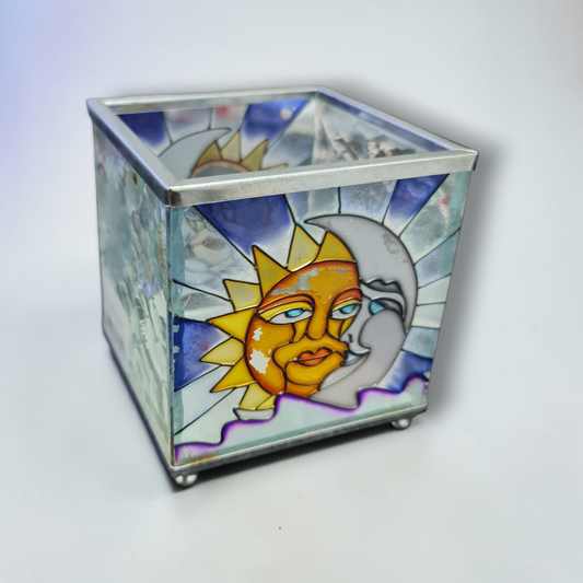 Porta velas cristal