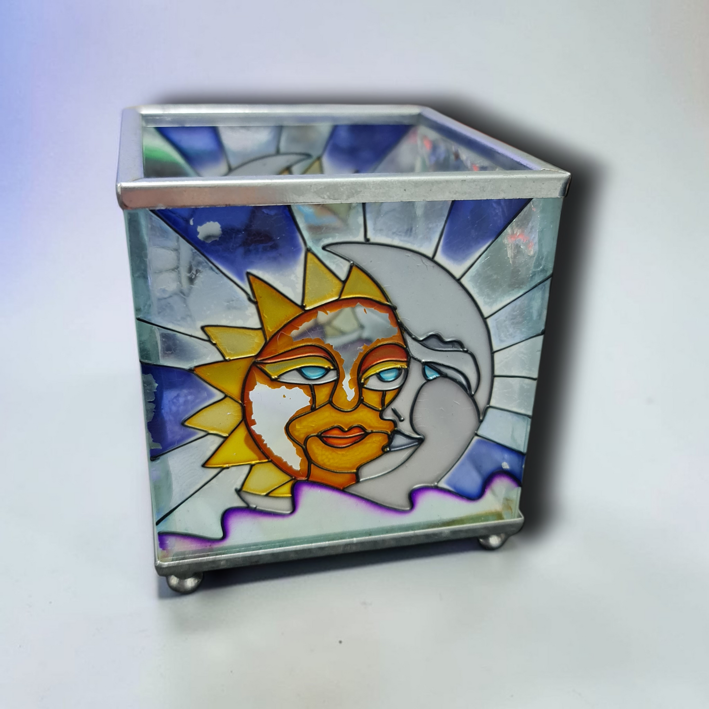 Porta velas cristal