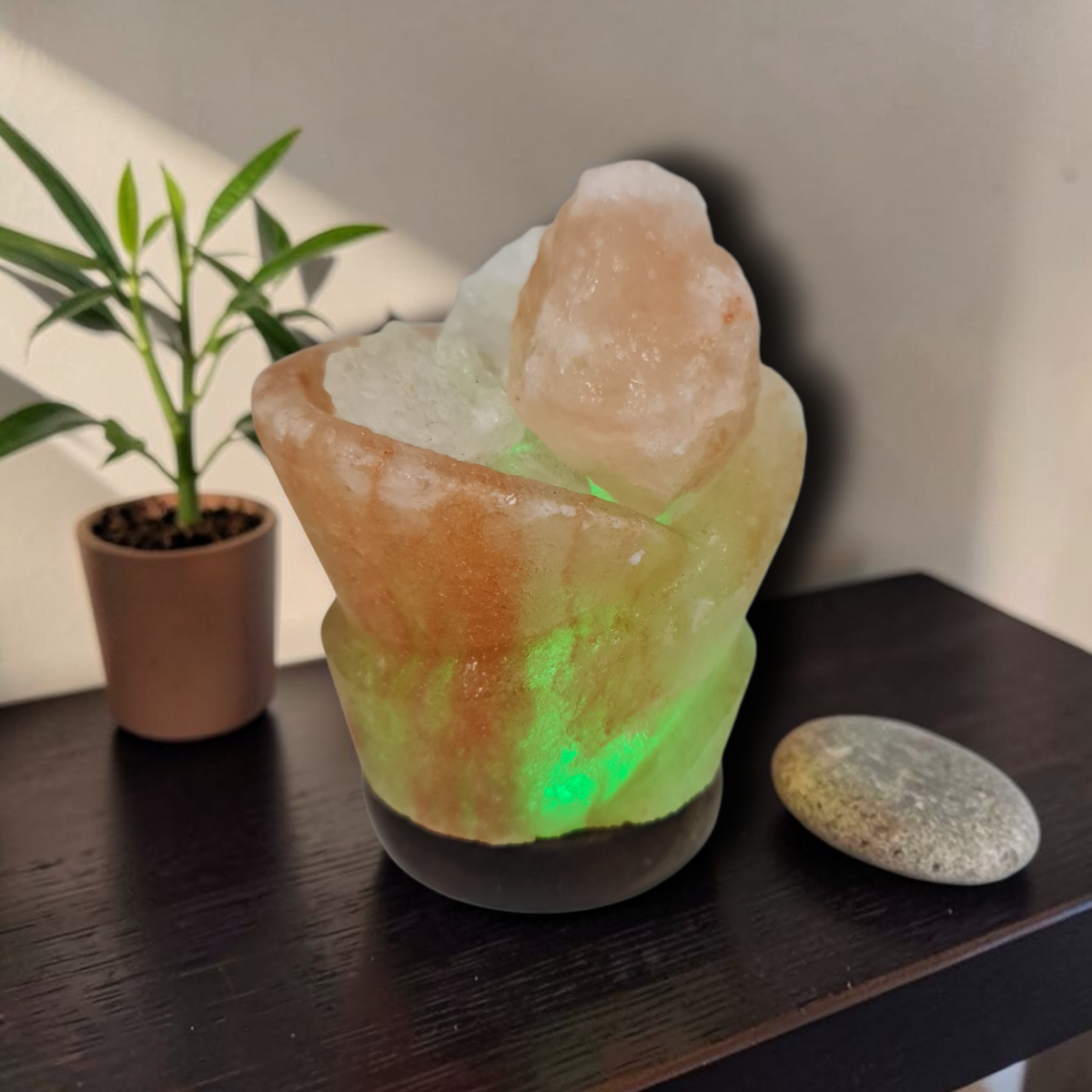 Lampara de Sal del Himalaya