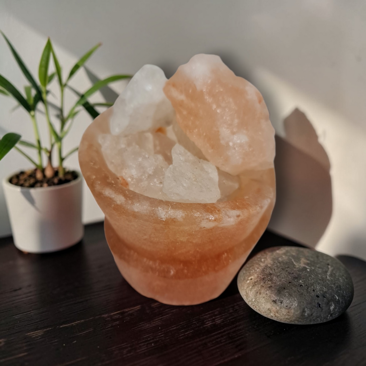 Lampara de Sal del Himalaya