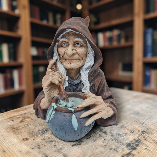 Statue, Figur, 3 Wicca-Hexen