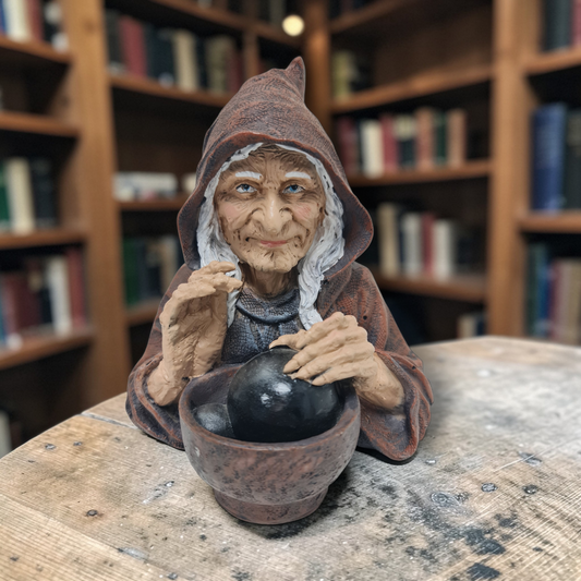 Statue, Figur, 3 Wicca-Hexen