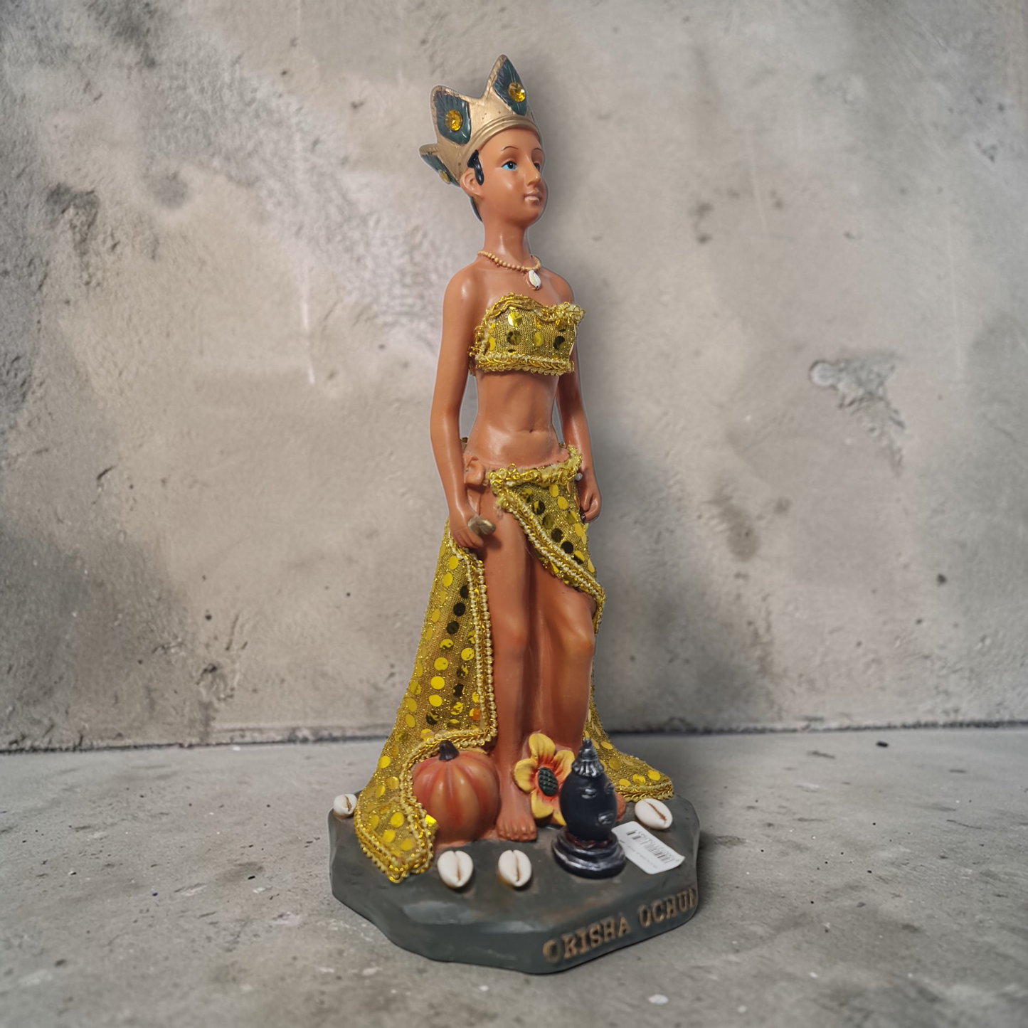 Orisha Oshún 35cm, santería , palo Mayombe , Diosa de las aguas dulces