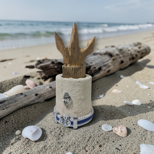 Botella de polvos consagrados , Atracción y proteccion de Mami Wata ,  arte africano , recetas ancestrales , producto original