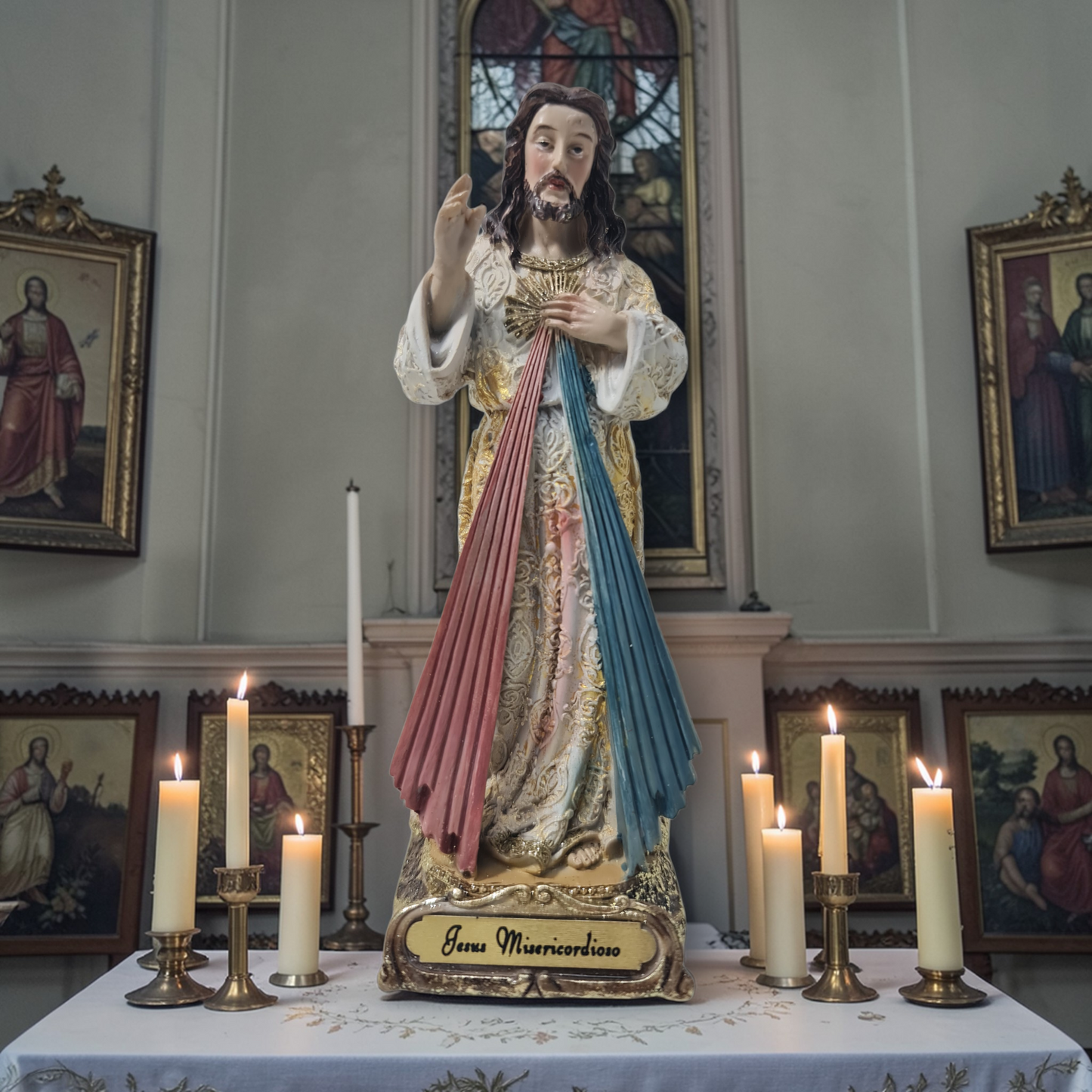 Cristo Misericordioso. Santos y Vírgenes Católicas, Productos Religiosos