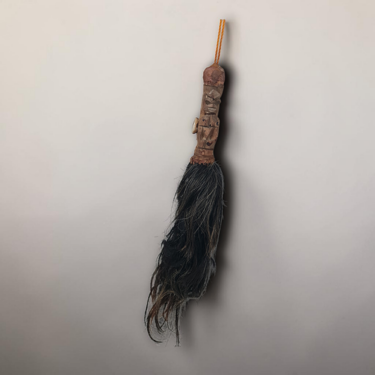 Afrikanischer Iruke-Schachtelhalm, handgefertigt, Ifá Santeria Palo Mayombe babalawo
