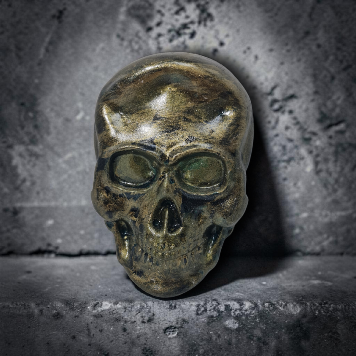 Calavera colgar en pared