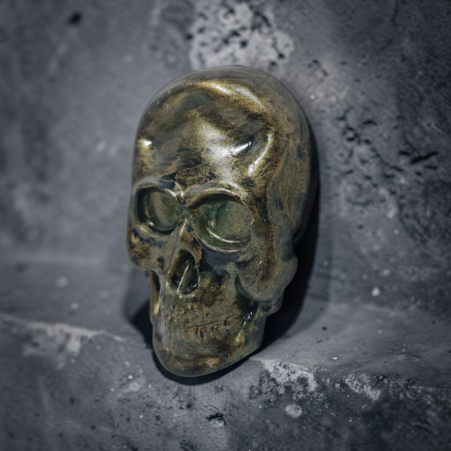 Calavera colgar en pared