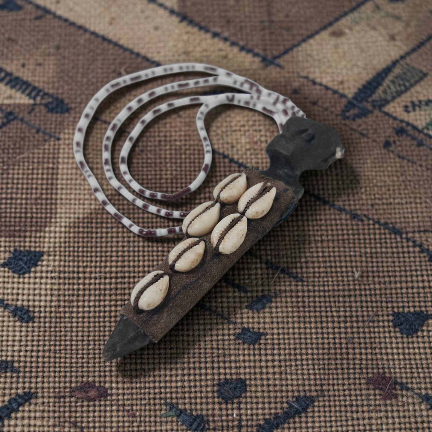 Afrikanisches Schlangenamulett, Hexereischutz, Pythontempel, Vodun-Geheimnisse, Traditionelle afrikanische Kunst