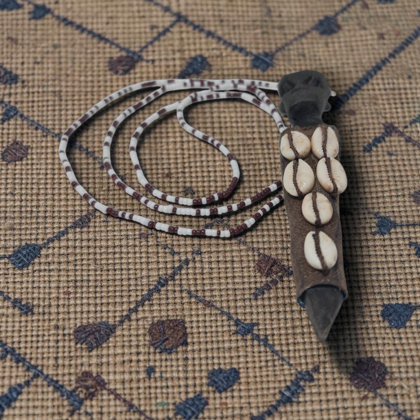 Afrikanisches Schlangenamulett, Hexereischutz, Pythontempel, Vodun-Geheimnisse, Traditionelle afrikanische Kunst