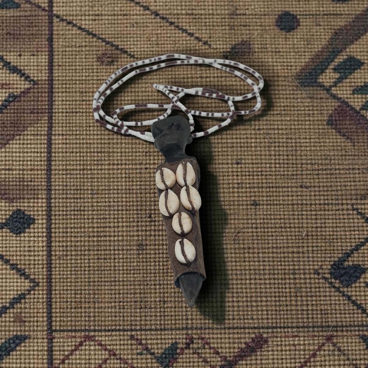 Afrikanisches Schlangenamulett, Hexereischutz, Pythontempel, Vodun-Geheimnisse, Traditionelle afrikanische Kunst