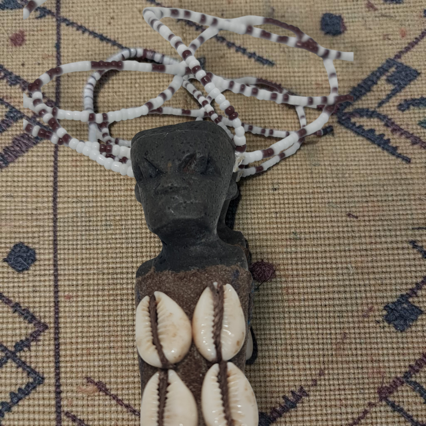 Afrikanisches Schlangenamulett, Hexereischutz, Pythontempel, Vodun-Geheimnisse, Traditionelle afrikanische Kunst
