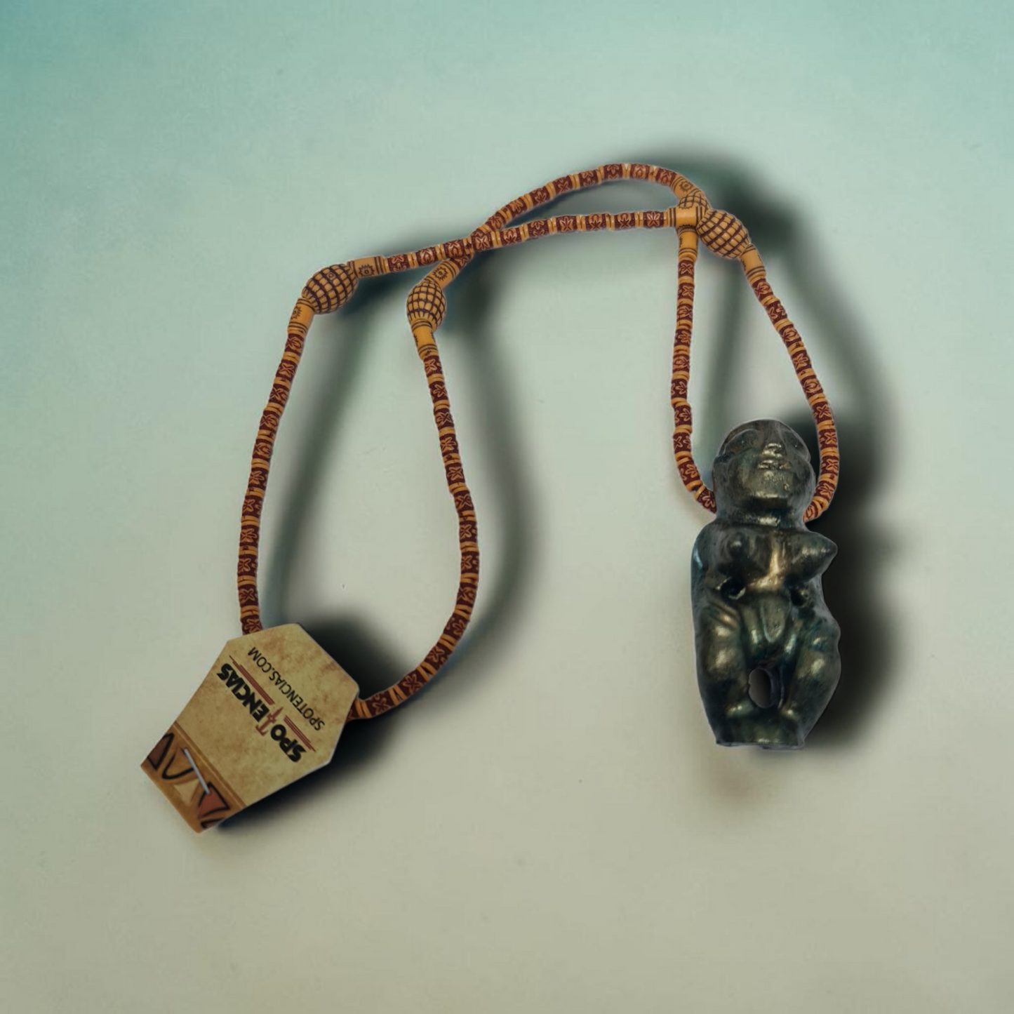 Collar LA DAME DE LA SPIRITUALITÉ , secretos del vudú africano
