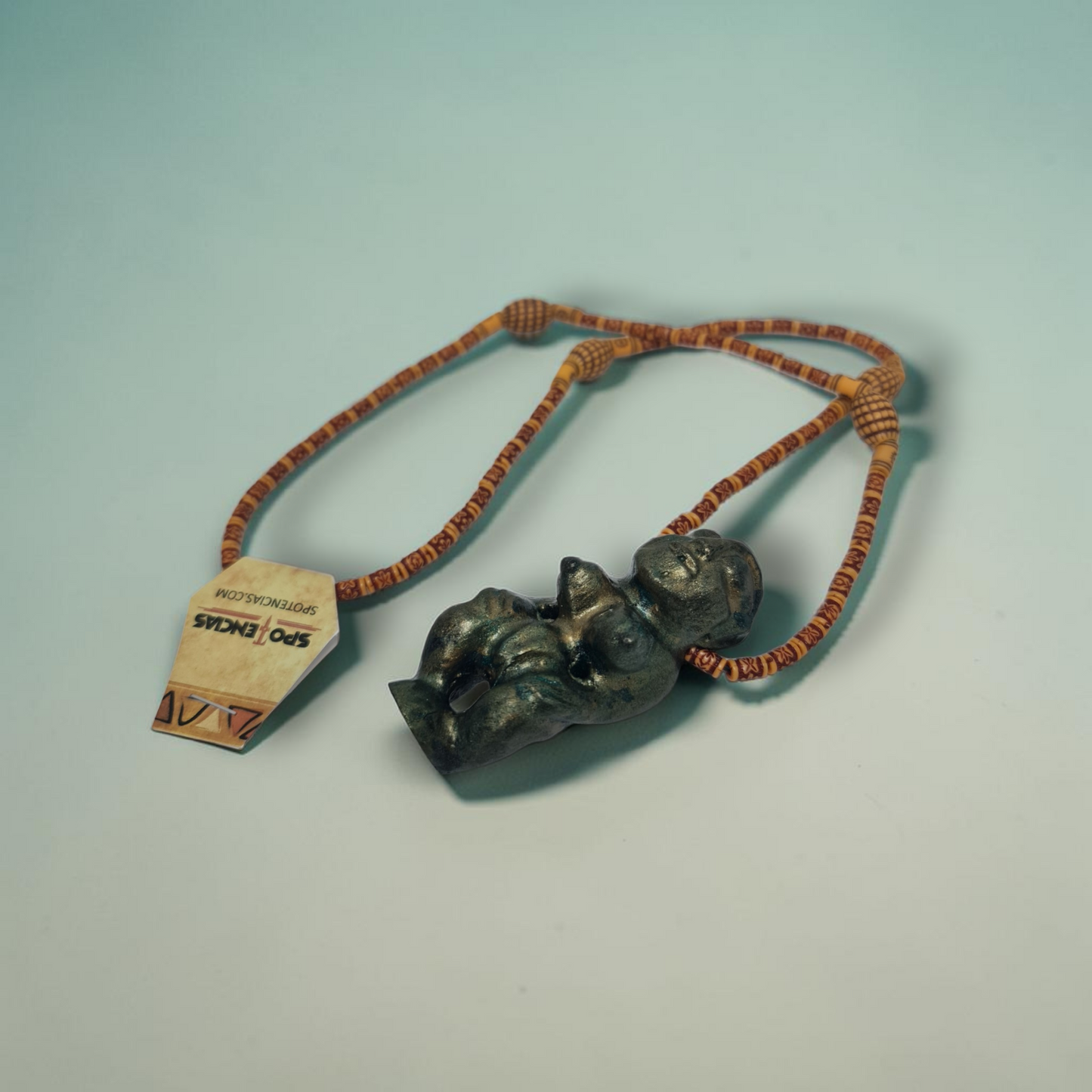 Collar LA DAME DE LA SPIRITUALITÉ , secretos del vudú africano