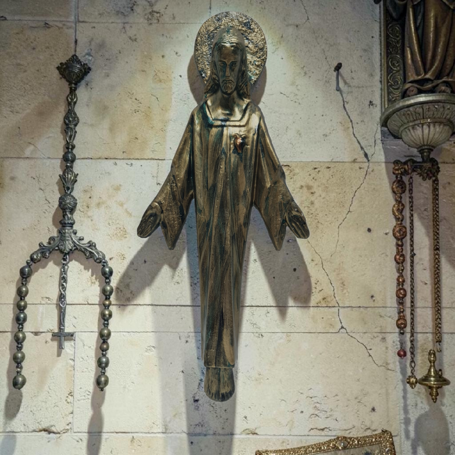 Jesus con manos abiertas 40cm