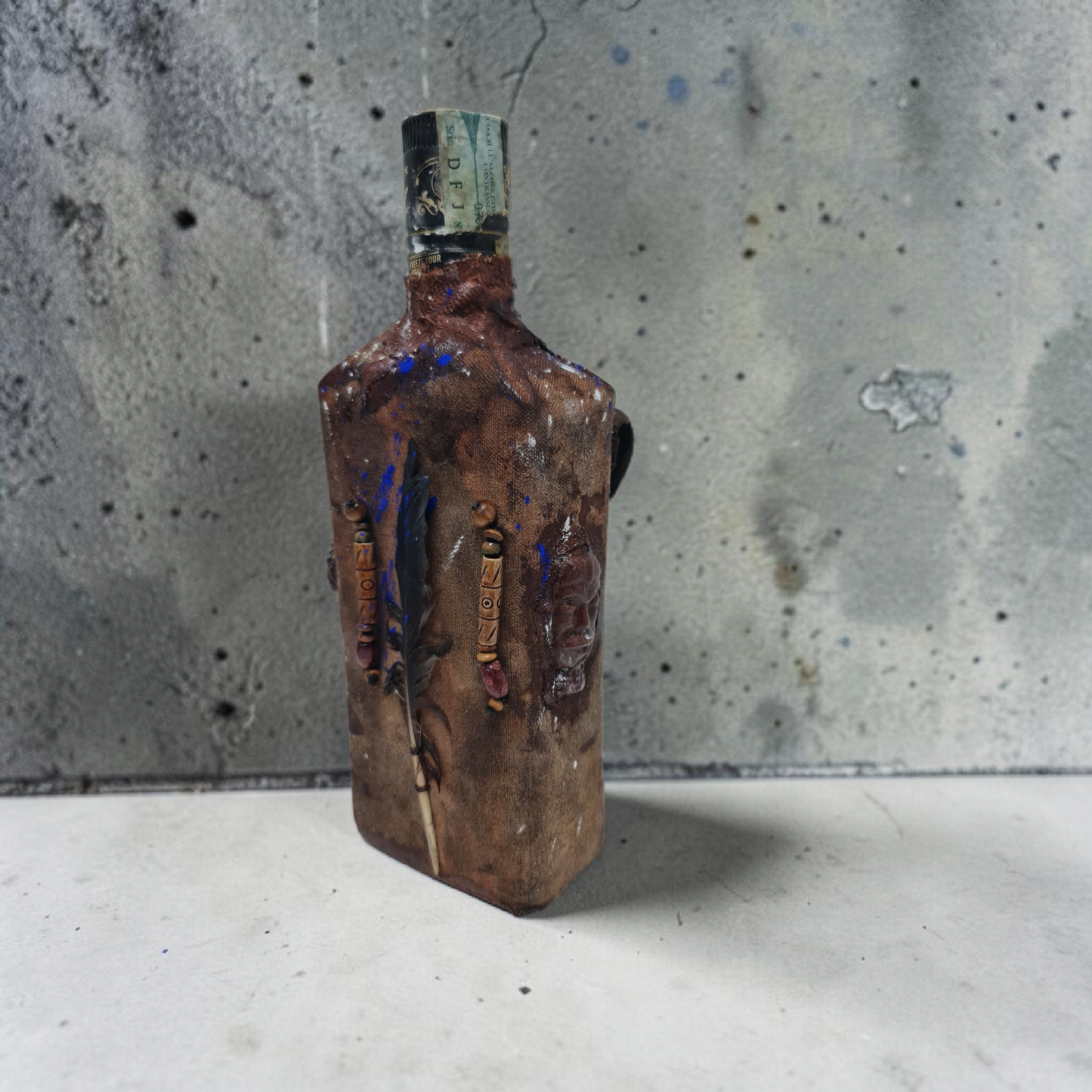 Botella cargada abre caminos en el amor , dinero ,proteccion , etc , vudu , African vodun