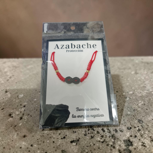 pulsera Azabache infinito proteccion