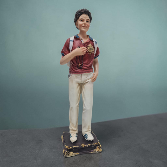 Carlo Acutis 20cm , Santos y Vírgenes católicos , productos Religiosos