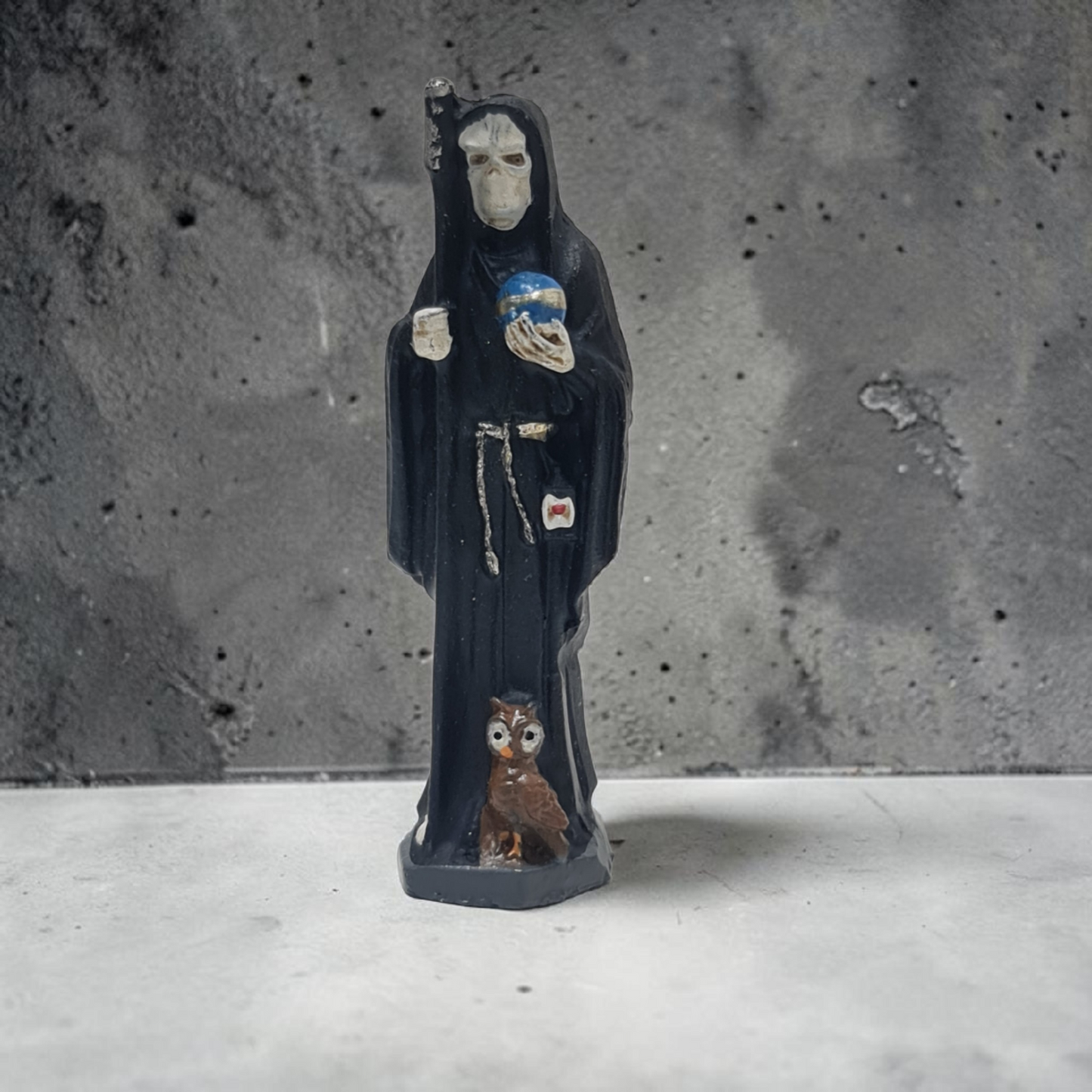 Santa Muerte Statue 15cm, Heiligster Tod, Gottheiten, Mythologie