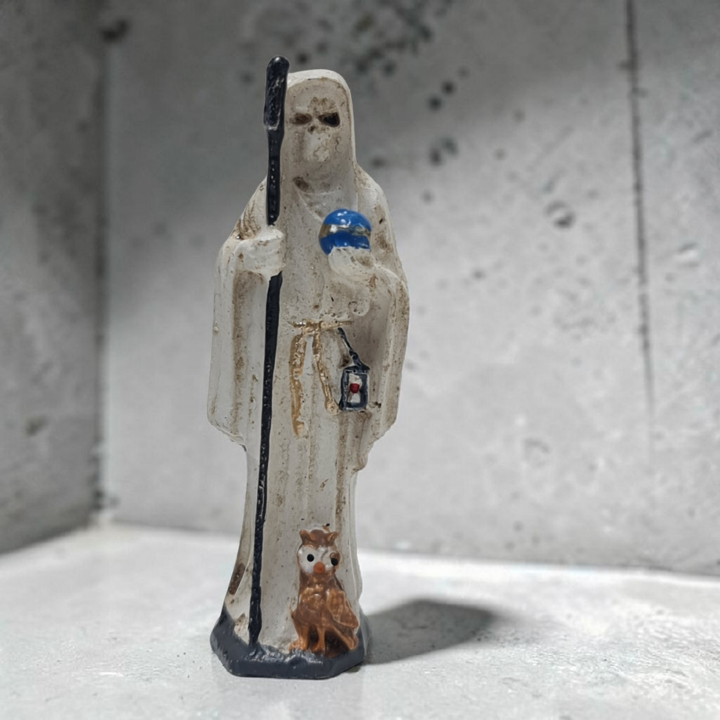 Santa Muerte Statue 15cm, Heiligster Tod, Gottheiten, Mythologie