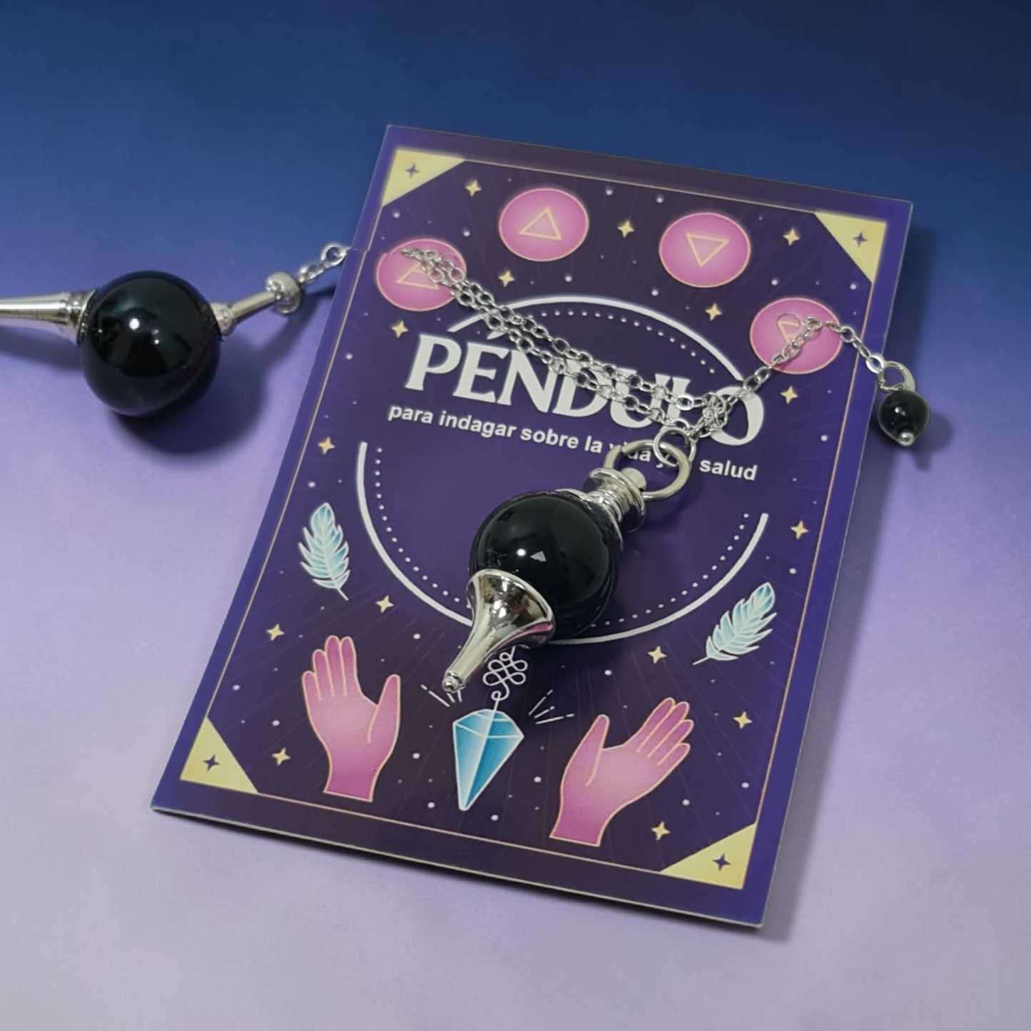Pendulos bola minerales